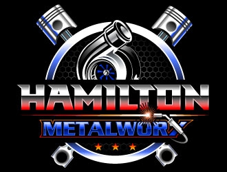 Hamilton Metalworx logo design by Suvendu