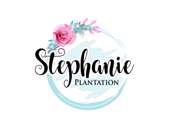 Stephanie Plantation logo design by Girly