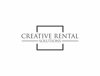 Creative Rental Solutions    logo design by menanagan