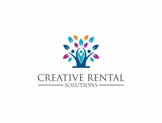 Creative Rental Solutions    logo design by menanagan
