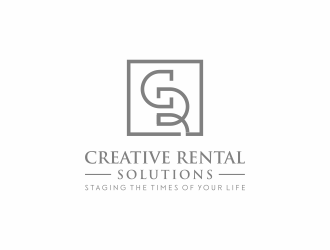 Creative Rental Solutions    logo design by puthreeone