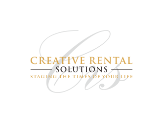 Creative Rental Solutions    logo design by checx