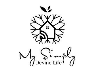 my SIMPLY DEVINE LIFE logo design by N3V4