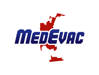 MedEvac logo design by aryamaity