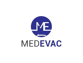 MedEvac logo design by heba