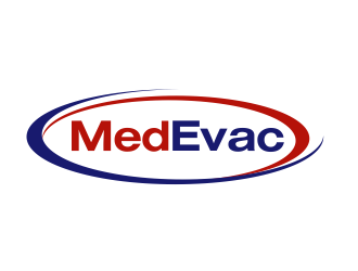MedEvac logo design by AisRafa