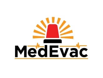 MedEvac logo design by Foxcody