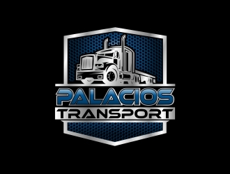Palacios Transport  logo design by b3no