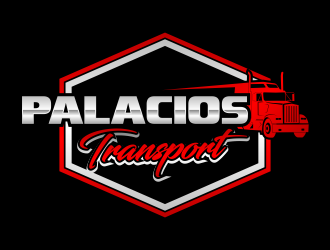 Palacios Transport  logo design by beejo