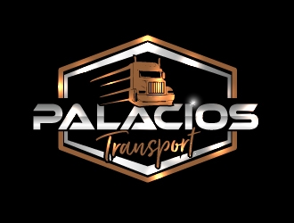 Palacios Transport  logo design by shravya