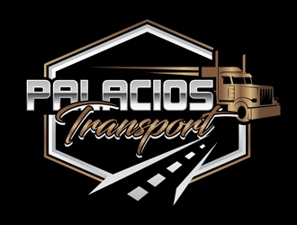 Palacios Transport  logo design by DreamLogoDesign