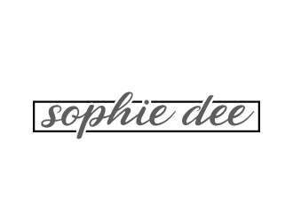 sophie dee logo design by Foxcody