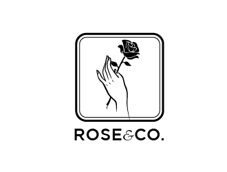 Rose Co. logo design by SOLARFLARE