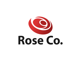 Rose Co. logo design by Akli