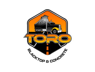 Toro Blacktop & Concrete logo design by beejo