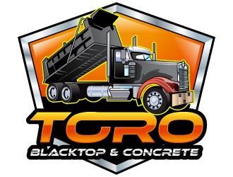 Toro Blacktop & Concrete logo design by uttam