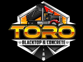 Toro Blacktop & Concrete logo design by Suvendu