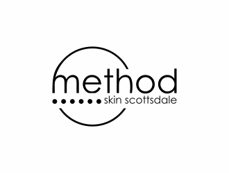method skin scottsdale logo design by checx
