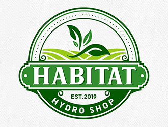 Habitat Hydro Shop logo design by Optimus