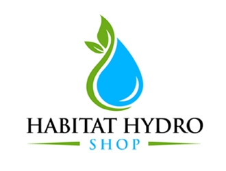 Habitat Hydro Shop logo design by ingepro