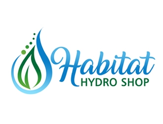 Habitat Hydro Shop logo design by ingepro
