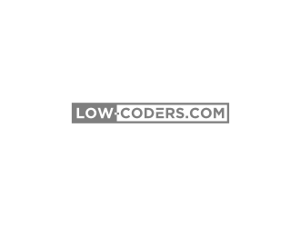Low-Coders.com logo design by sodimejo