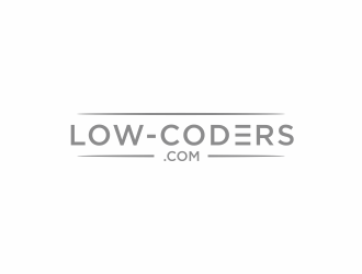 Low-Coders.com logo design by ammad