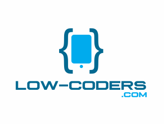 Low-Coders.com logo design by serprimero
