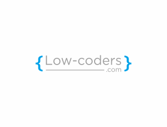 Low-Coders.com logo design by Editor