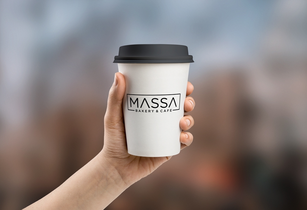 massa - bakery & cafe logo design by XyloParadise