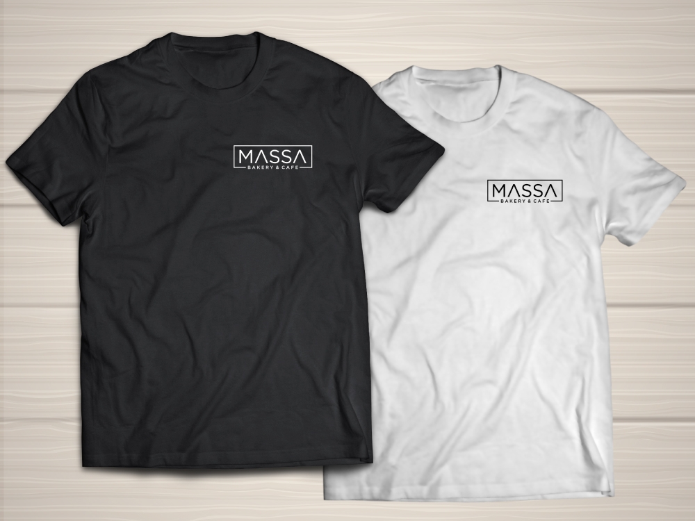 massa - bakery & cafe logo design by labo