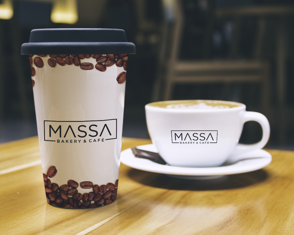 massa - bakery & cafe logo design by MastersDesigns