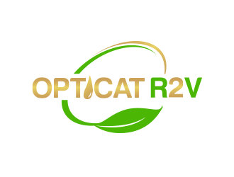 OptiCat R2V logo design by BeDesign