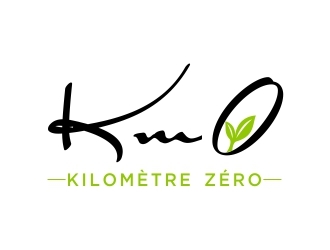 Km 0        Kilomètre zéro logo design by dibyo