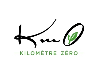 Km 0        Kilomètre zéro logo design by dibyo