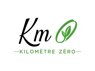 Km 0        Kilomètre zéro logo design by dibyo