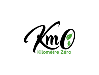 Km 0        Kilomètre zéro logo design by nona