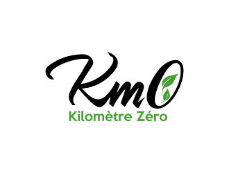 Km 0        Kilomètre zéro logo design by nona