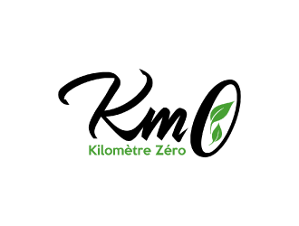 Km 0        Kilomètre zéro logo design by nona