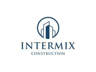 Intermix Construction logo design by asyqh