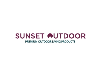 Sunset Outdoor logo design by sakarep