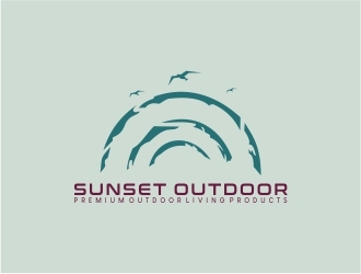 Sunset Outdoor logo design by Alfatih05