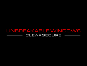 ClearSecure Unbreakable Windows logo design by KQ5