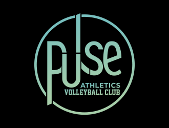 Pulse Athletics Volleyball Club logo design by Dhieko