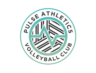 Pulse Athletics Volleyball Club logo design by Gravity