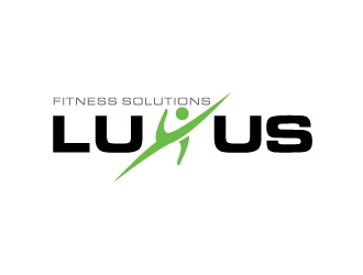 Luxus Fitness Solutions logo design by REDCROW