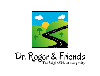 Dr. Roger & Friends: The Bright Side of Longevity  logo design by graphicstar