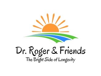 Dr. Roger & Friends: The Bright Side of Longevity  logo design by excelentlogo