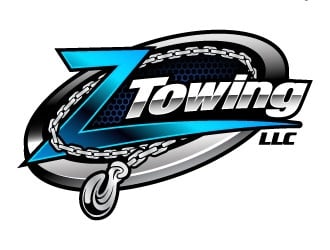 Z Towing LLC logo design by daywalker