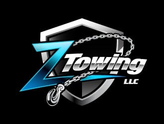 Z Towing LLC logo design by daywalker